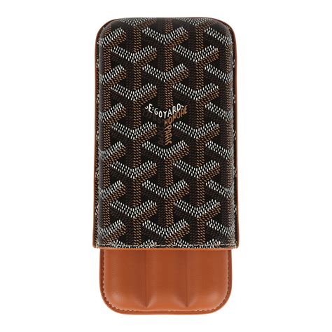 goyard cigar case|goyard cigar holder.